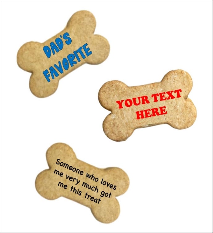 Personalized Father's Day Dog Treats